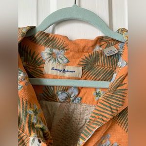 Orange Tommy Bahama Hawaiian shirt!